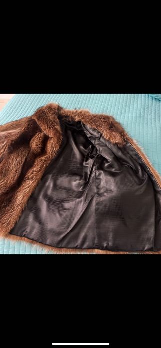 Шуба из меха бобра