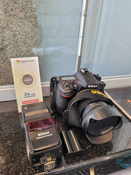 Nikon D7100/Ob. Sigma 17-70/blitz (Iulius)(B-114.2) Garantie 24 luni