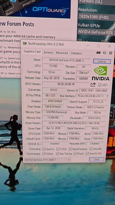 ASUS Rtx 2080ti 11gb TURBO