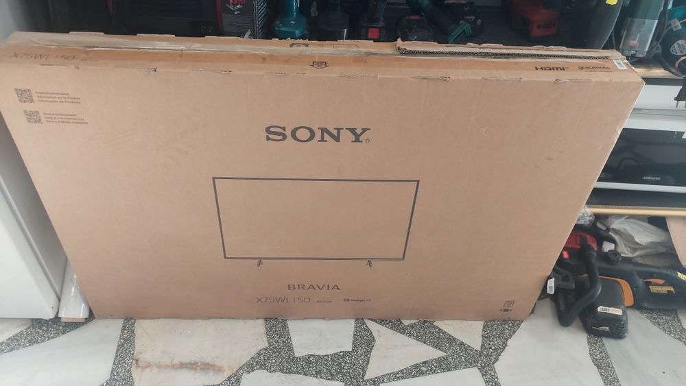 Телевизор Sony X75WL/50 50 inc + Кашон