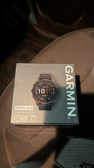 Garmin fenix 7s sapfir solar