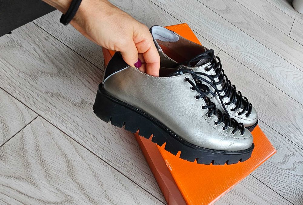 Pantofi piele casual, marimea 35