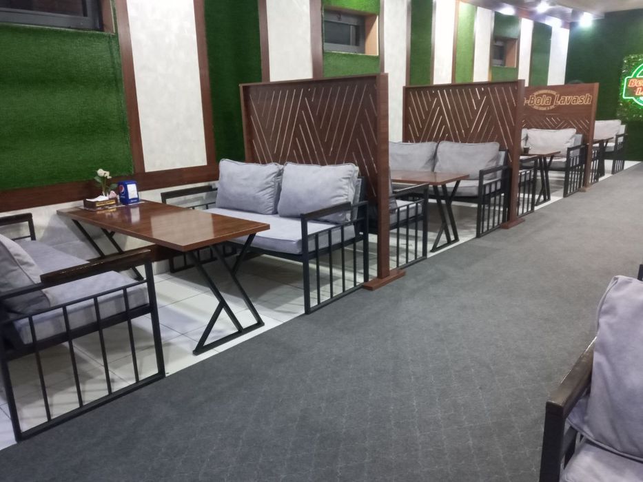 Loft stilida yumshoq mebel