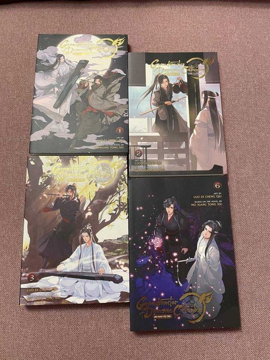 Маньхуа "Grandmaster of Demonic Cultivation" (MDZS) 1, 2, 3, 6 том – Английски