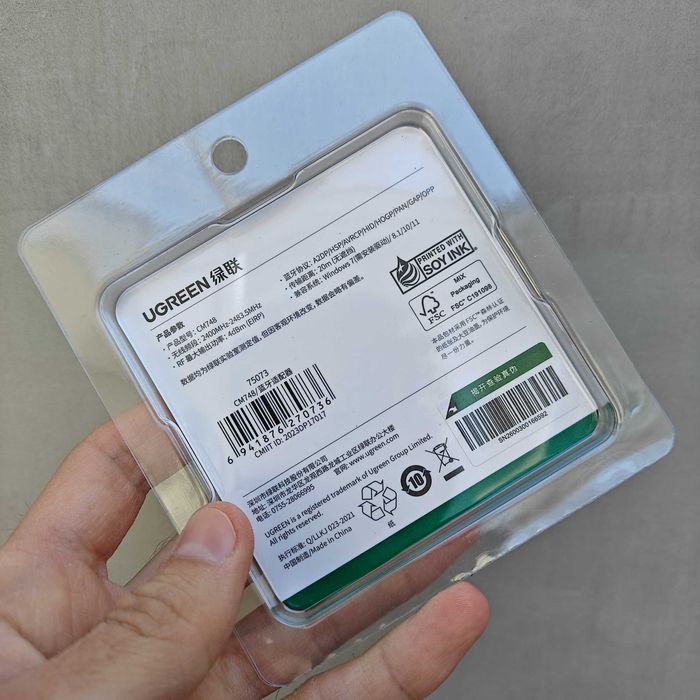 Ugreen Bluetooth 6.0 USB адаптер (USB-A)