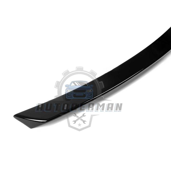 Спойлер за W221 черен гланц лип за Mercedes - benz В221 крило