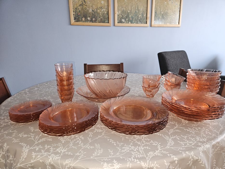 Френски стъклен сервиз (Vereco)