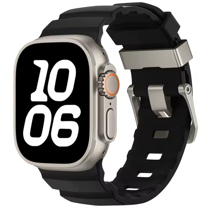 Curea Sport TPU Compatibila Ceas Apple Watch Folie Silicon Husa
