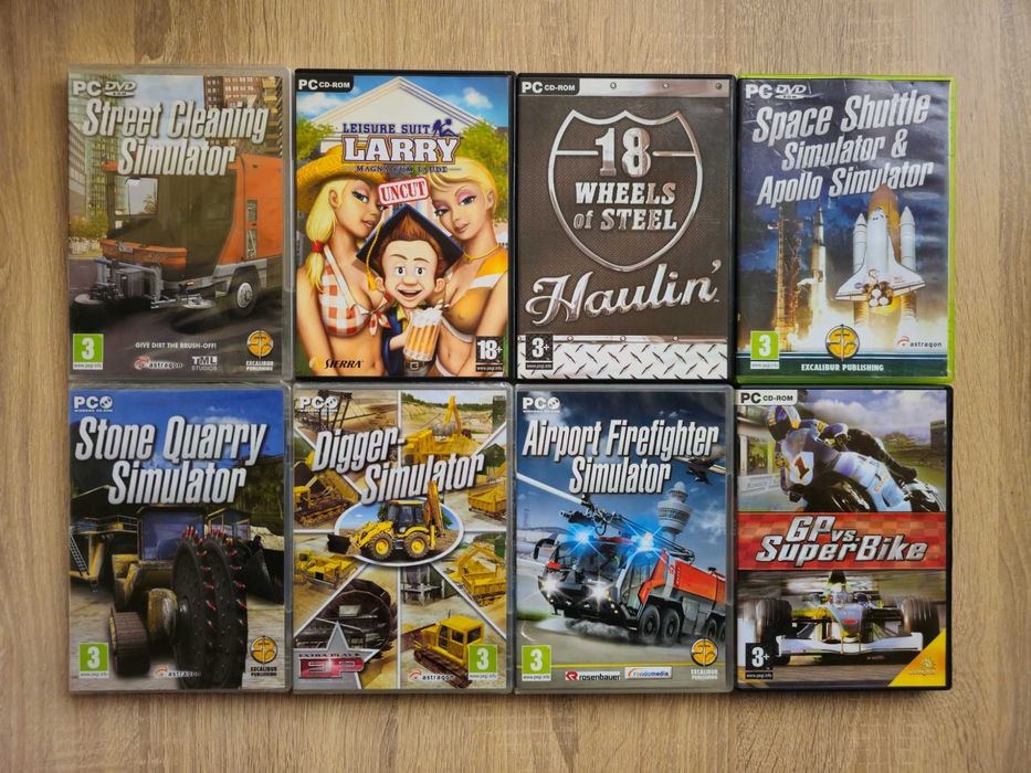 Ретро игри за Компютър/PC/ПЦ/Laptop/Лаптоп/Симулатори/Simulator