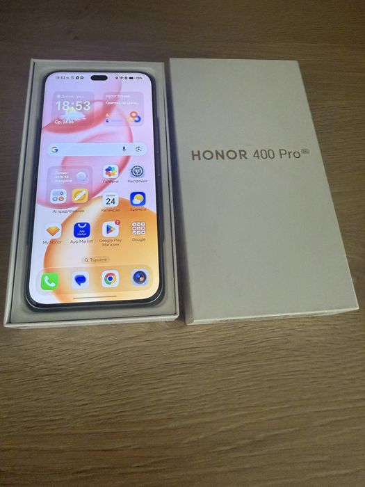 HONOR 400 PRO 5G LUNAR GREY 6.70 ", 512 GB, RAM 12 GB, 200+50+12 MP, 5G