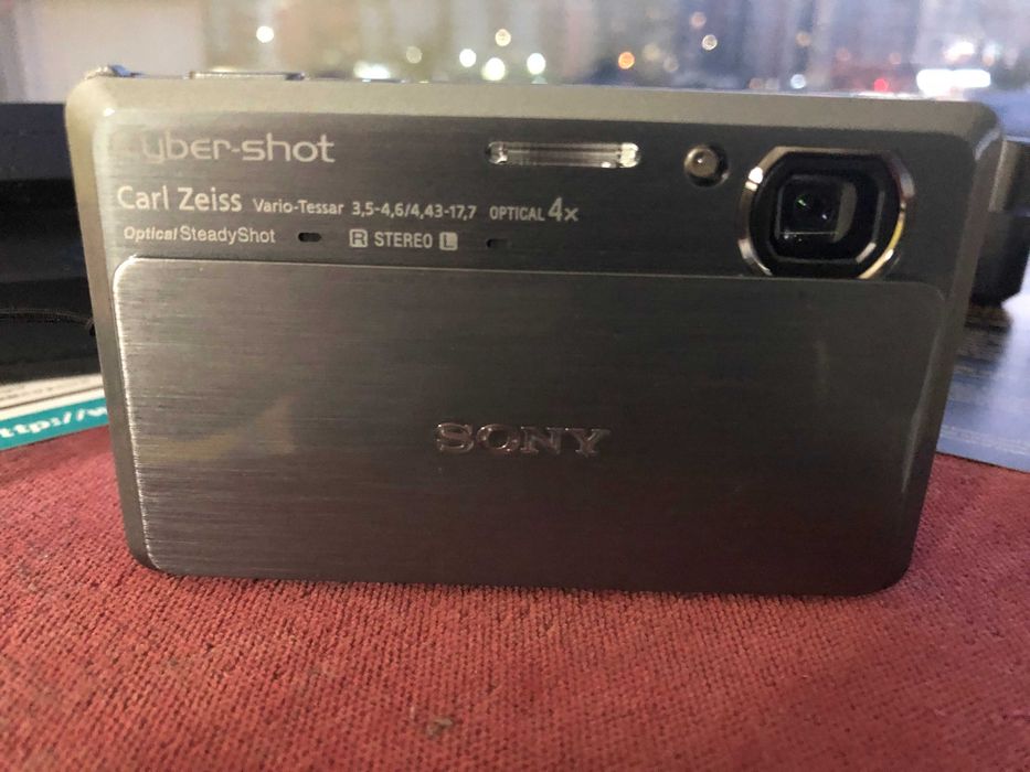 Sony DSC-TX7-фотоапарат,камера (сребрист)