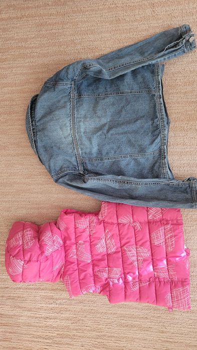 Дънково яке NEXT и елече за момиче BENETTON