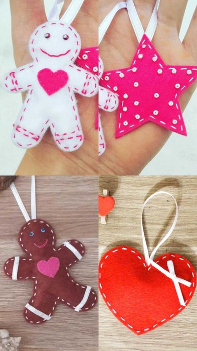 Handmade аксессуары, игрушки из фетра