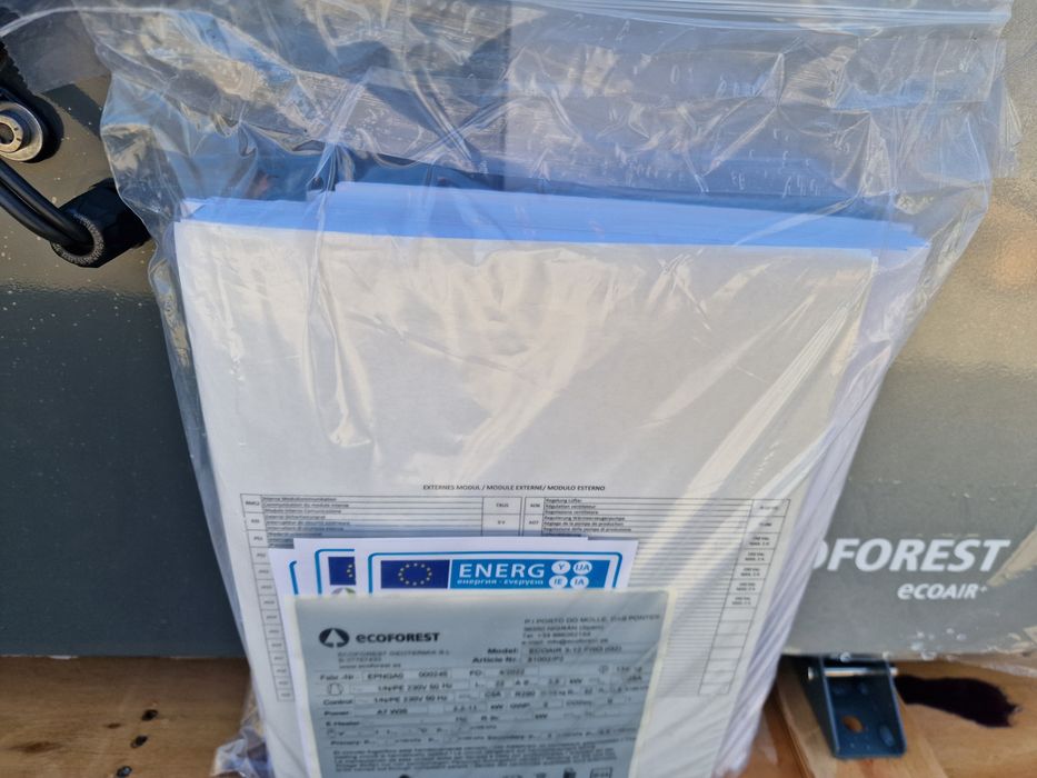 Ecoforest  ECOAIR 3-12 PRO (G2) термопомпа въздух-вода 12kw