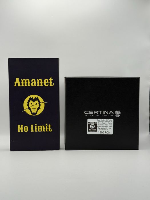 Ceas Automatic Certina Ca Nou Model: DS Podium Garantie 12 Luni.