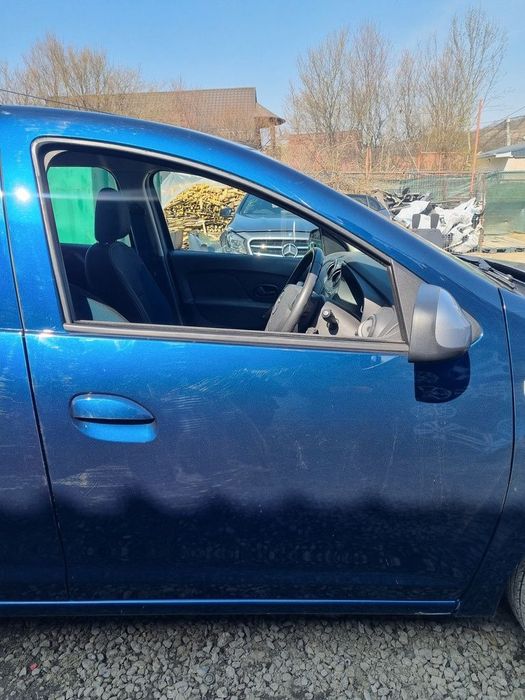 Usa Dreapta Fata Dacia Sandero 2 2012 - 2016 Hatchback 4 Usi Bleu Cosmos TERPR (1472)