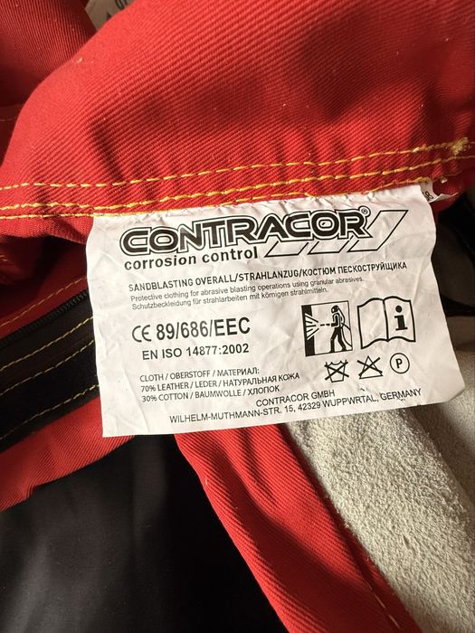 Комбинезон пескоструйный “Contractor” (Германия)