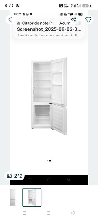 Combină frigorifică Star Light , noua , cu garanție