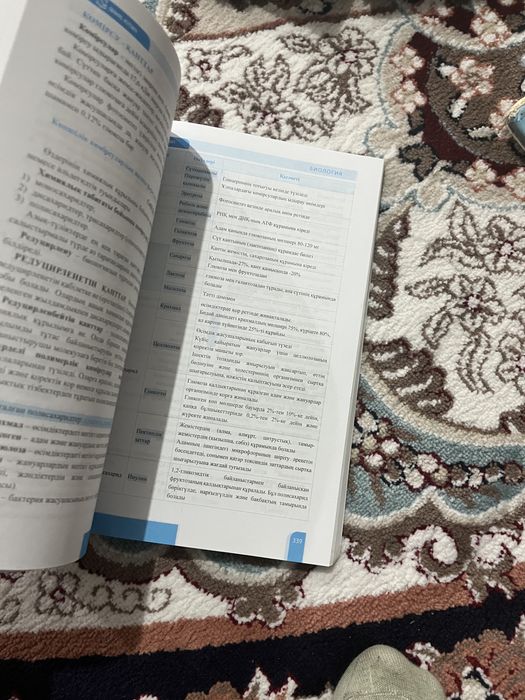 Биология шың кітап