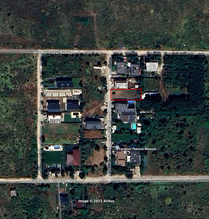 Teren 800 mp Pădurea Băneasa | PUD aprobat | Ideal casă sau duplex