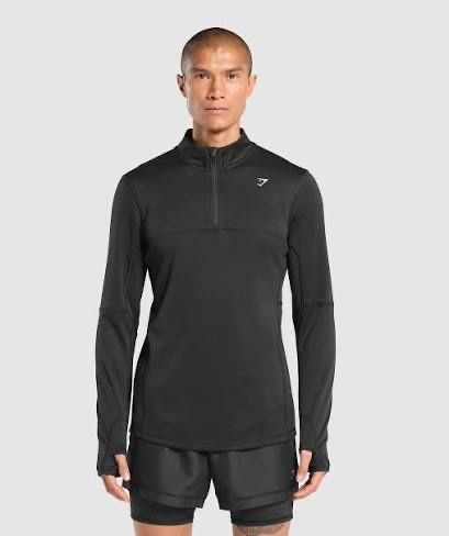 Оригинал Gymshark running 1/4 zip