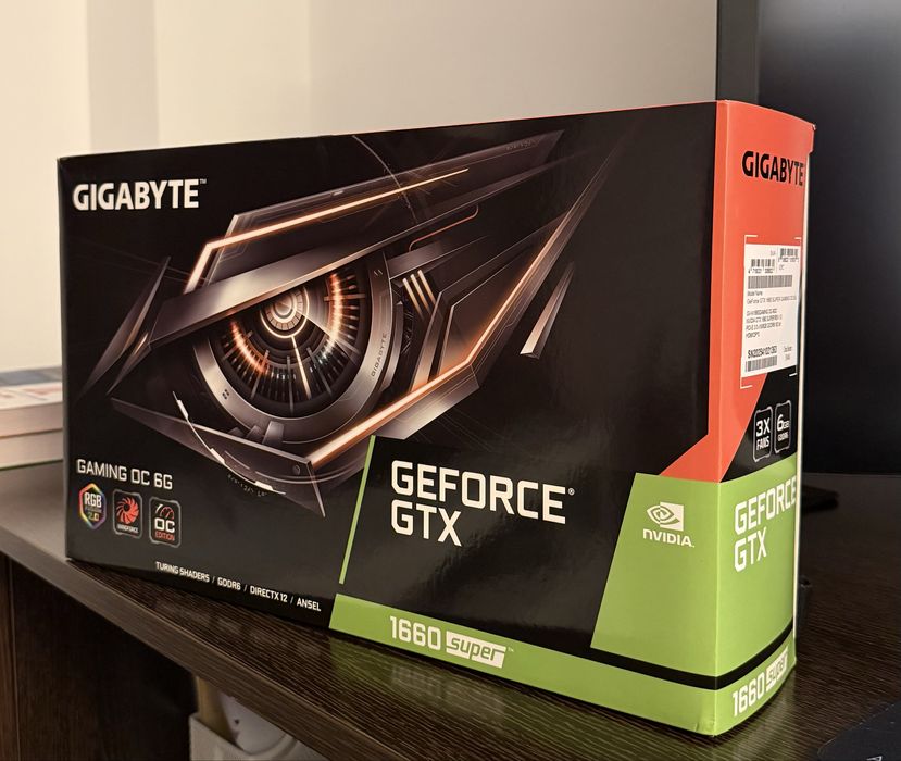 Placa Video Gigabyte GTX 1660 Super Gaming OC 6GB 3X-FAN