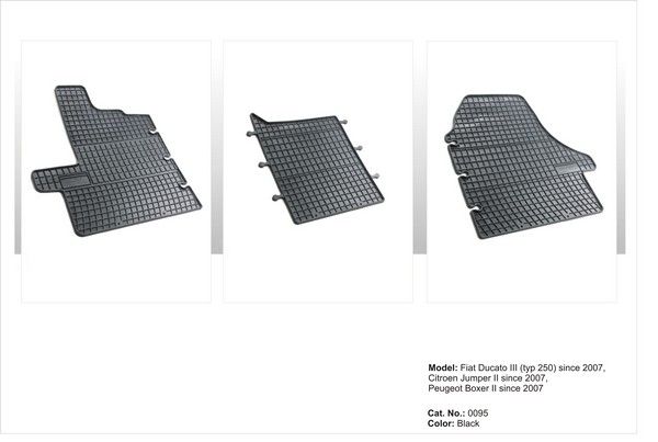 Covoare cauciuc CITROEN JUMPER II 2006->