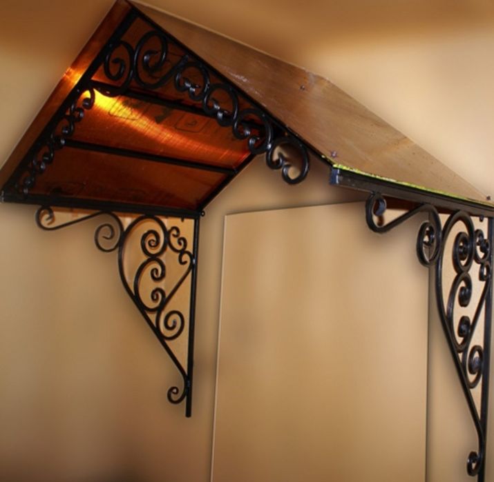 Козырьки навесы над входом