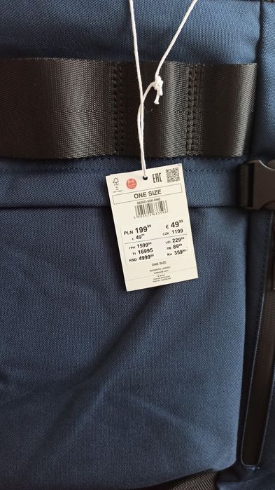 Раница с голяма вместимост с джобове