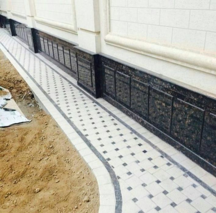 Настоящий профессионализм по Установка ГРАНИТ на Цоколь и на Фасад.