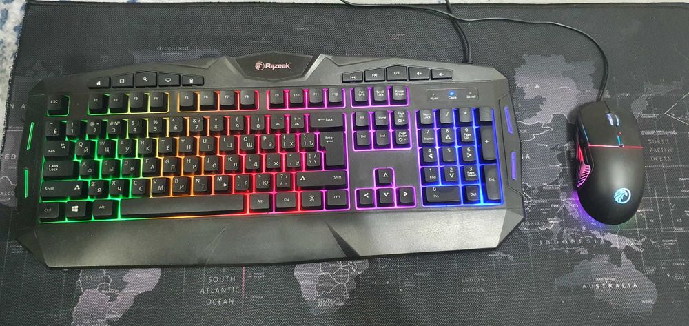 Razeak klaviatura mishka