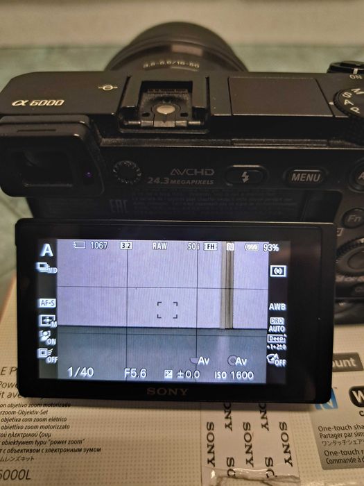 Camera Sony a6000