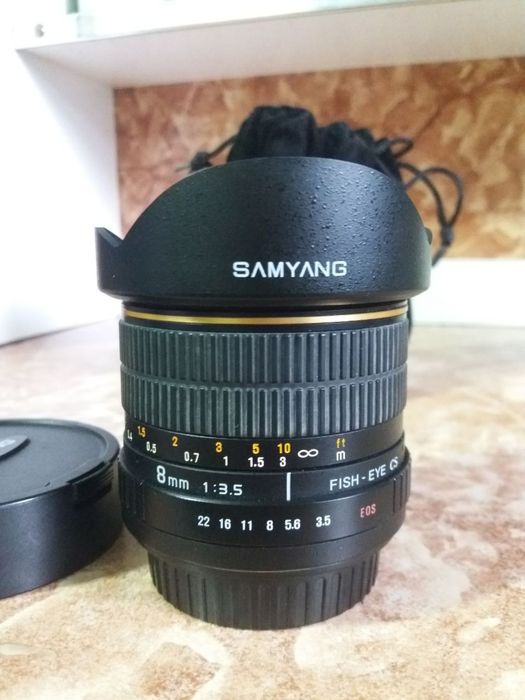 Samyang 8mm sotiladi canon
