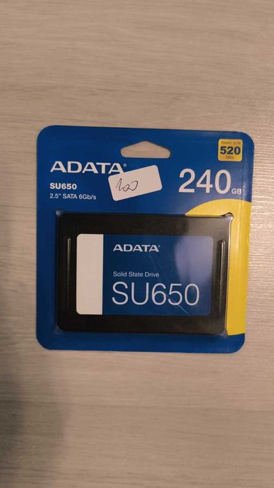 SSD ADATA Ultimate SU650 240GB 2.5" SATA III 6Gb/s Sigilat / NOU