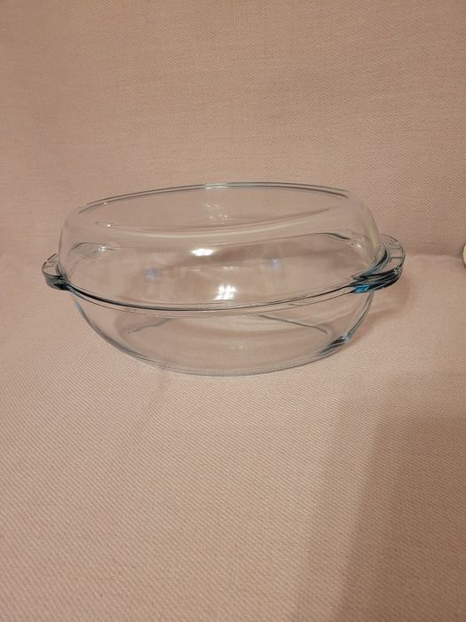 Vas yena, oval cu capac, 30 x 14 cm