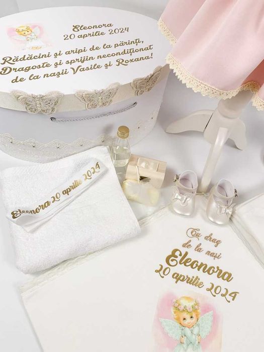 Trusou botez fetita personalizat