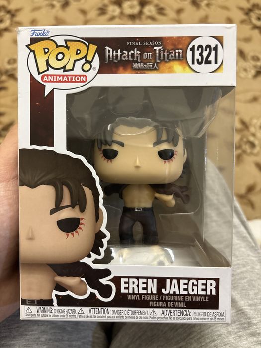 Коллекционная фигурка FunkoPop Eren Jaeger 1321