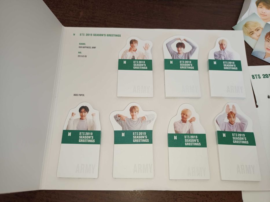 BTS season's greetings 2019