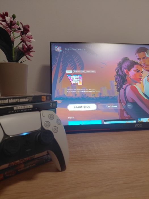 Vand ps5 slim(disc edition) 1TB -1 maneta