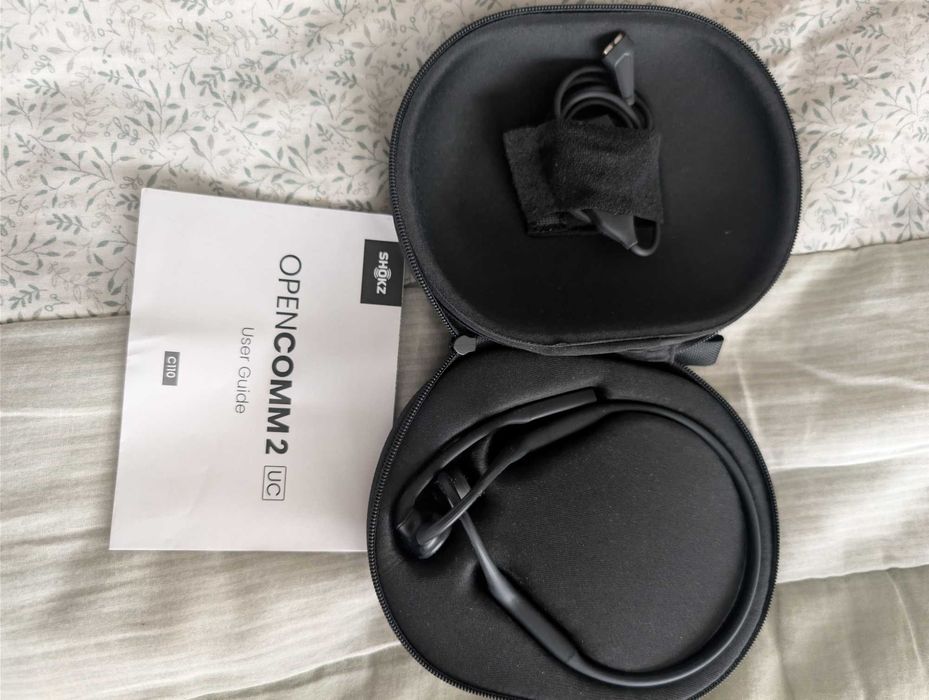 Shokz OpenComm2 UC слушалки с микрофон