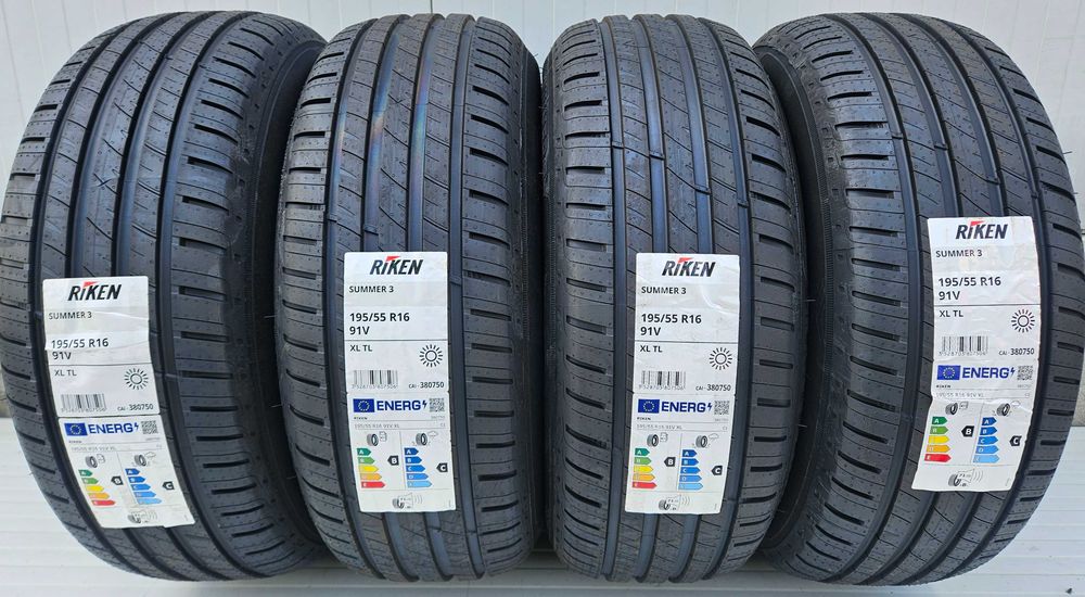 195/55 R16 91V XL RIKEN (by Michelin) Summer 3 Anvelope de vara