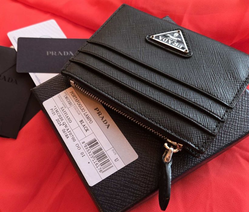 Prada унисекс ,картхолдър ,ново,портмоне