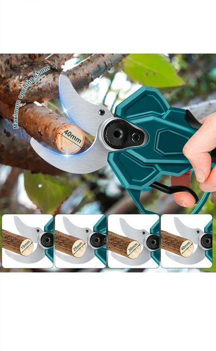 Foarfeca electrica grădinărit compatibil acumulatori Makita