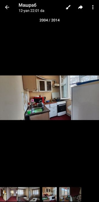 Учтепа тумани 13 квартилда 2 хонали квартира сотилади Хоналари смешини