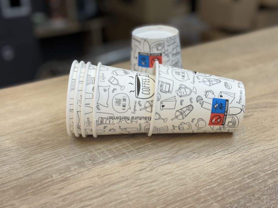 Pahare carton automate 8oz si 7oz ieftin