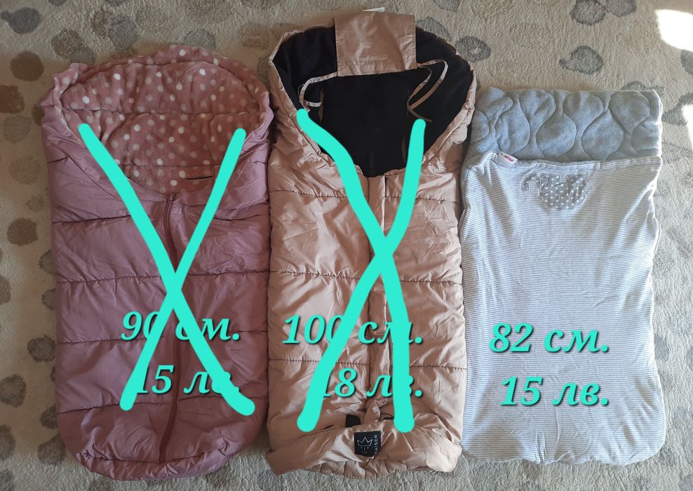 Чувал/чувалче за детска количка - 15 лв.