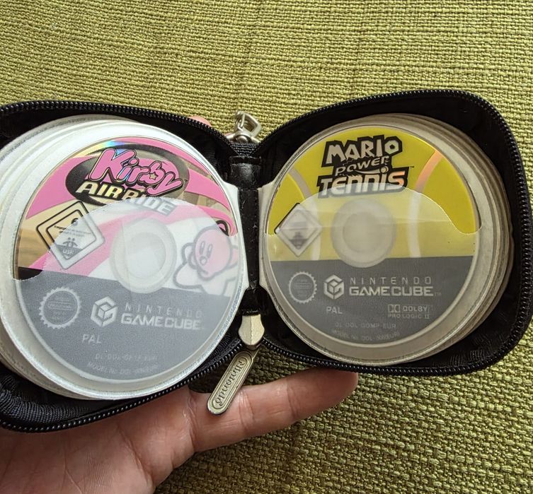 Lot Jocuri Nintendo GameCube Pokemon Mario Pikmin Kirby Mario Party Game Gra Cub Tennis