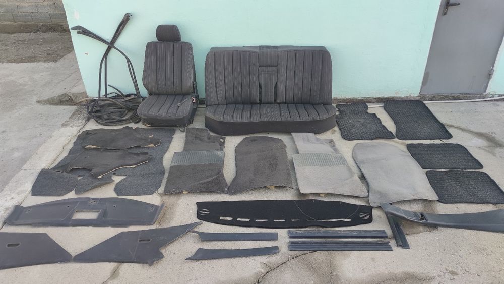 Салон на мерс 124