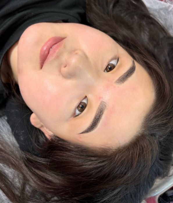 Перманентный макияж теневая растушевка