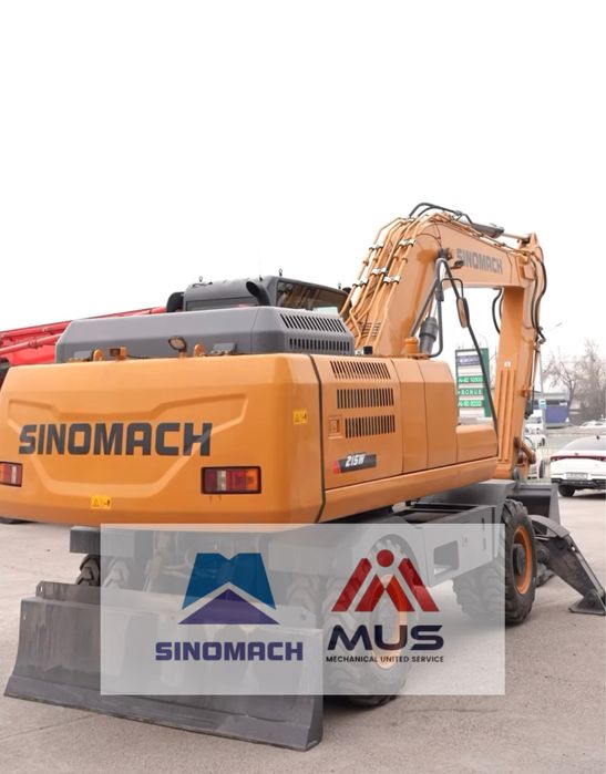 синомач экскаватор 215.